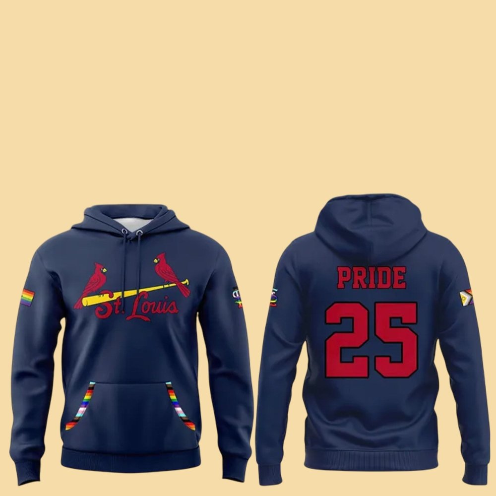 2025 Louis Cardinals Pride Night Shirt - Cabryon
