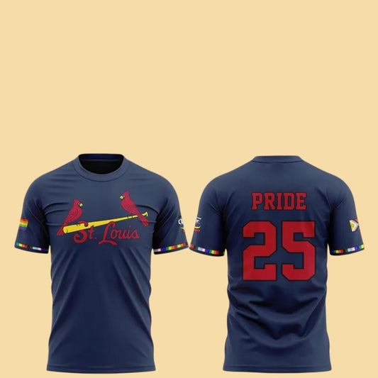 2025 Louis Cardinals Pride Night Shirt - Cabryon
