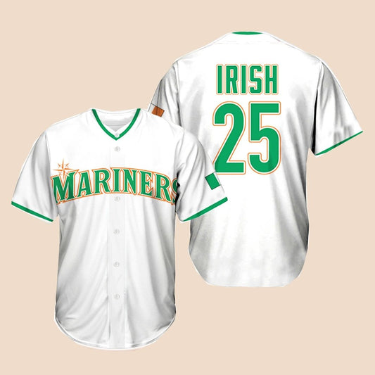 2025 Mariners Irish Heritage Night Jersey Giveaway - Cabryon