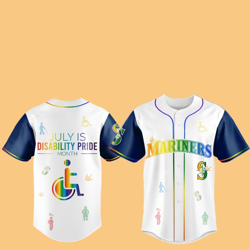 2025 Mariners July Is Disability Pride Month Jersey Hat - Cabryon