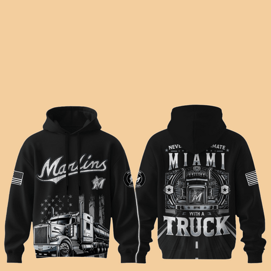 2025 Marlins Nation Truck Driver Appreciation Week Hoodie - Cabryon