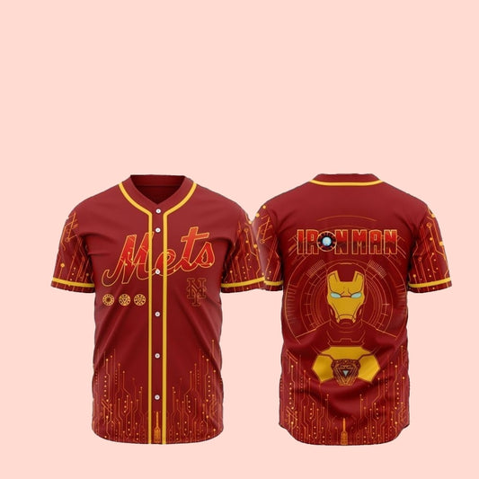 2025 Mets Iron Man Jersey - Cabryon