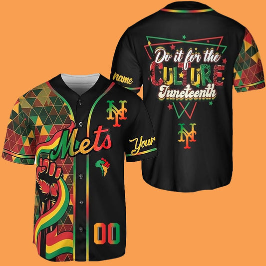 2025 Mets Juneteenth Day Do It For The Juneteenth Baseball Jersey - Cabryon