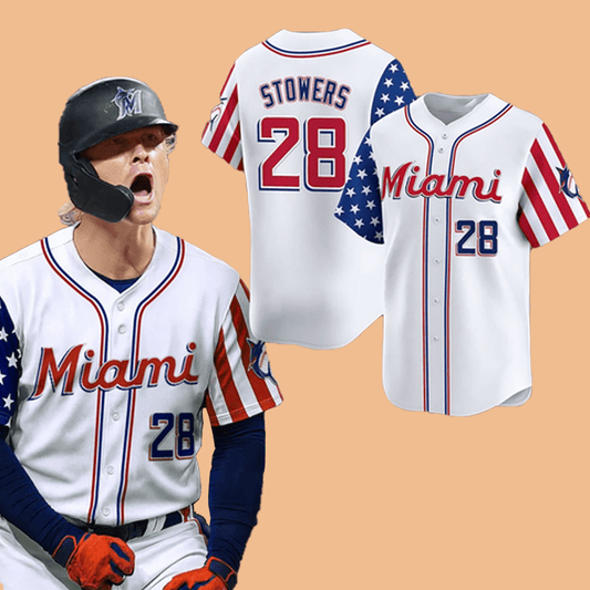2025 Miami Stowers Fouth of july Jersey - Cabryon