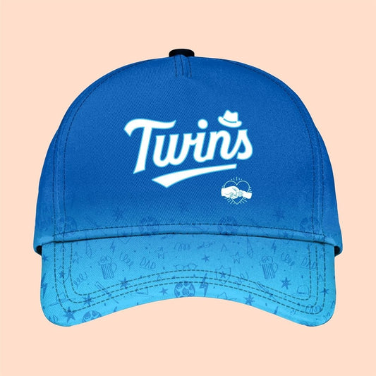 2025 Minnesota Twins Happy Father Day Hat - Cabryon