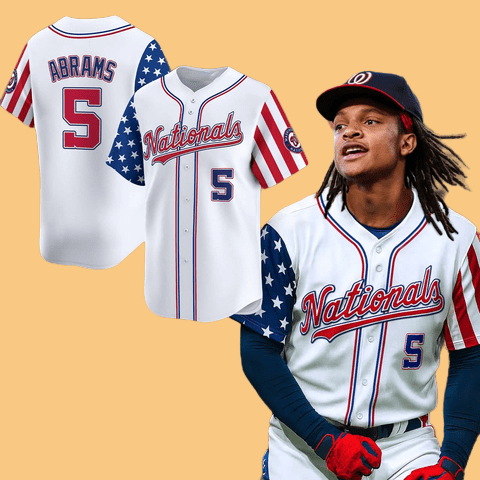 2025 Nationals Abrams Fouth of july Jersey - Cabryon