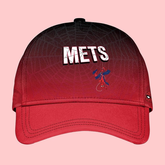 2025 New York Mets Spider Man Night Baseball Hat - Cabryon