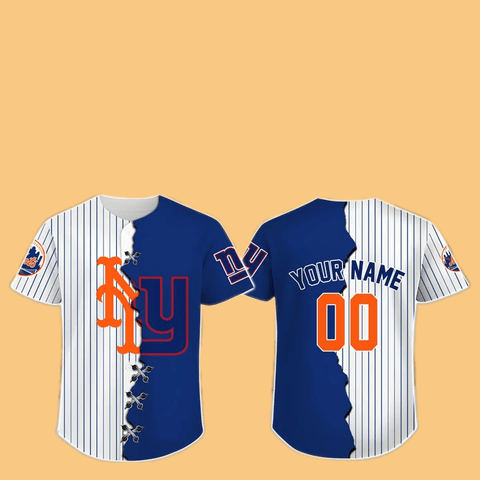 2025 New York Mets x New York Giants Jersey - Cabryon