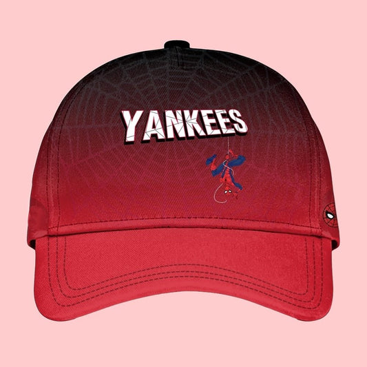 2025 New York Yankees Spider Man Night Baseball Jersey Hat - Cabryon