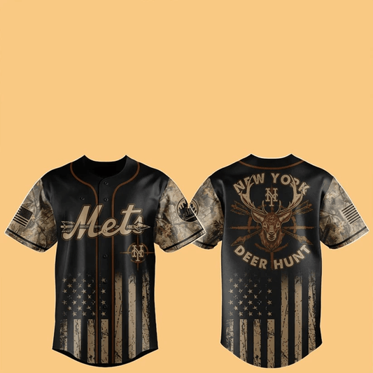 2025 NY Mets Deer Hunting Jersey - Cabryon