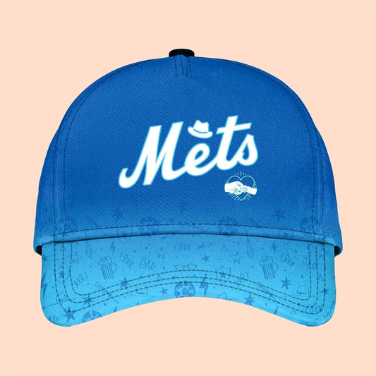 2025 NY Mets Happy Father Day Hat - Cabryon