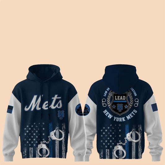 2025 NY Mets Law Enforcement Appreciation Day Hoodie - Cabryon