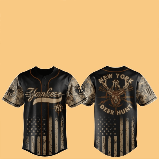 2025 NY Yankees Deer Hunting Jersey - Cabryon