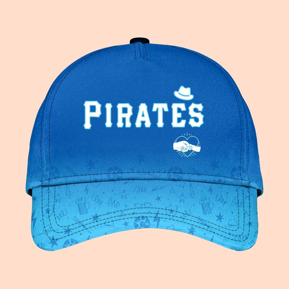 2025 Pittsburgh Pirates Happy Father Day Hat - Cabryon