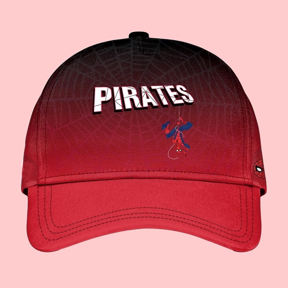 2025 Pittsburgh Pirates Spider Man Night Baseball Jersey Hat - Cabryon