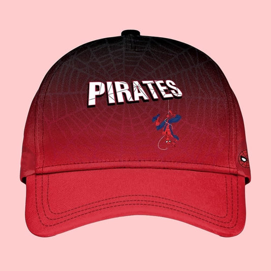 2025 Pittsburgh Pirates Spider Man Night Baseball Jersey Hat - Cabryon