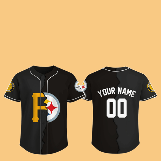 2025 Pittsburgh Pirates x Pittsburgh Steelers Jersey - Cabryon