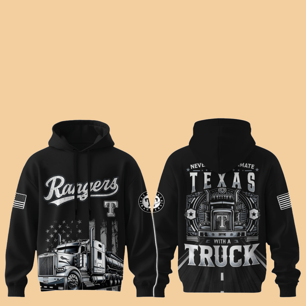 2025 Rangers Nation Truck Driver Appreciation Week Hoodie - Cabryon