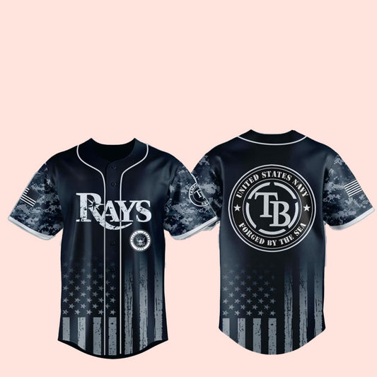 2025 Rays US Navy Military Jersey - Cabryon