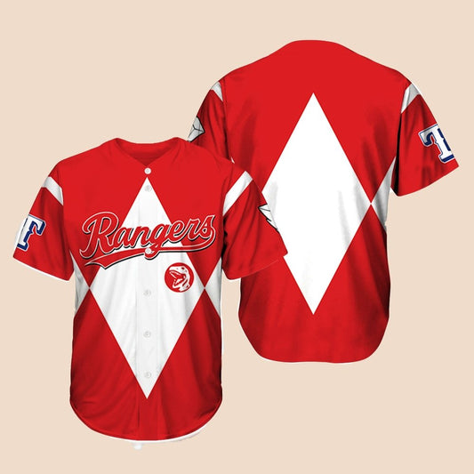 2025 RED Rangers Power Rangers Night Jersey Giveaway - Cabryon