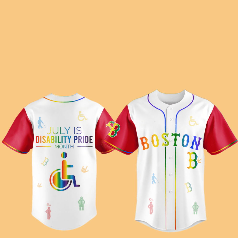 2025 Red Sox July Is Disability Pride Month Jersey Hat - Cabryon