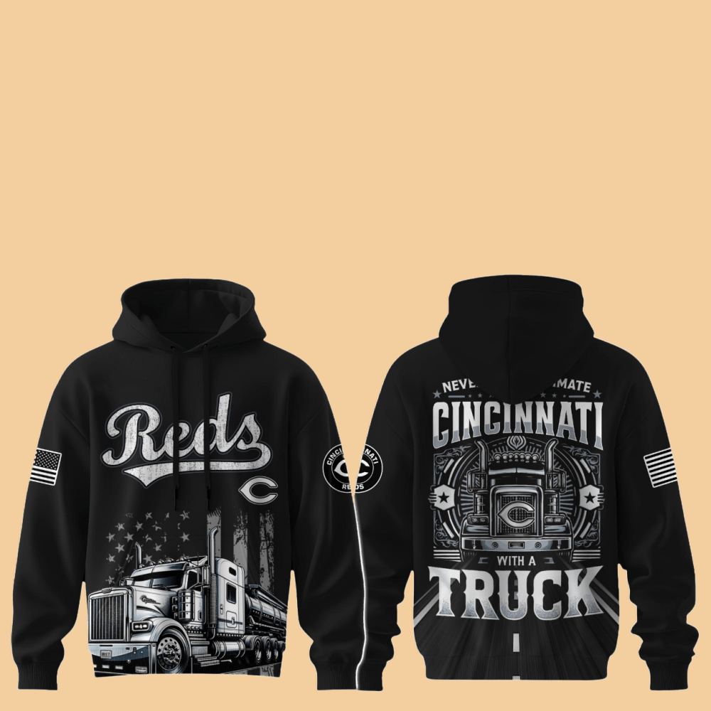 2025 Reds Nation Truck Driver Appreciation Week Hoodie - Cabryon