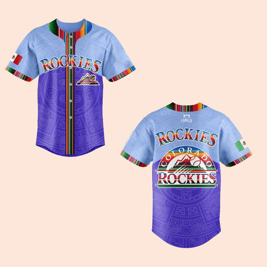 2025 Rockies Mexican Heritage Night Baseball Jersey - Cabryon