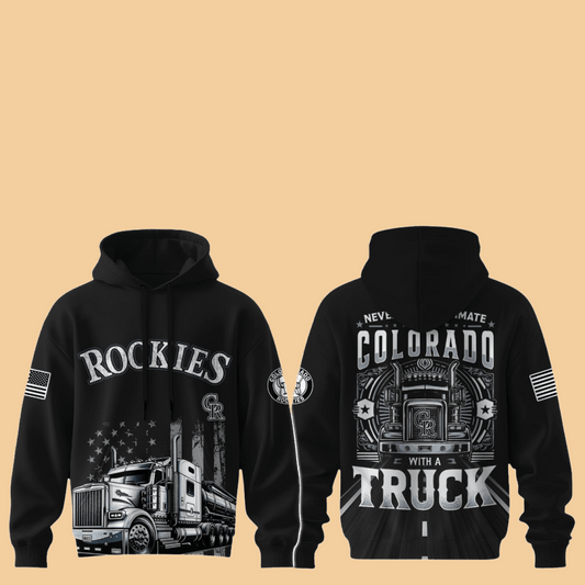 2025 Rockies Nation Truck Driver Appreciation Week Hoodie - Cabryon