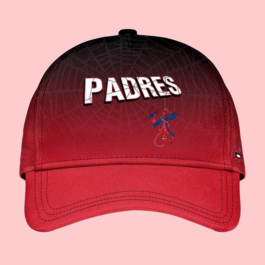 2025 San Diego Padres Spider Man Night Baseball Jersey Hat - Cabryon