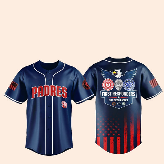 2025 SD Padres First Responders Night Jersey - Cabryon