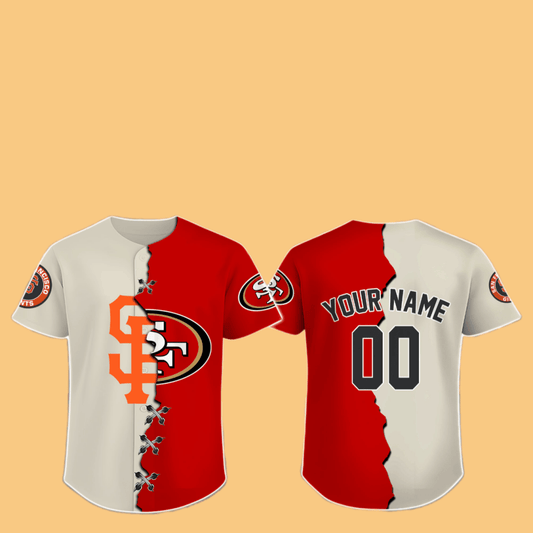 2025 SF Giants 49ers Jersey - Cabryon