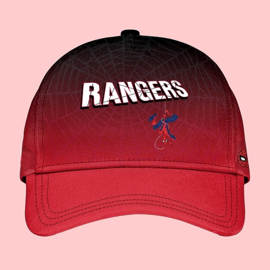 2025 Texas Rangers Spider Man Night Baseball Jersey Hat - Cabryon