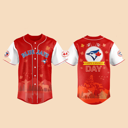 2025 Toronto Blue Jays Happy Canada Day Jersey - Cabryon