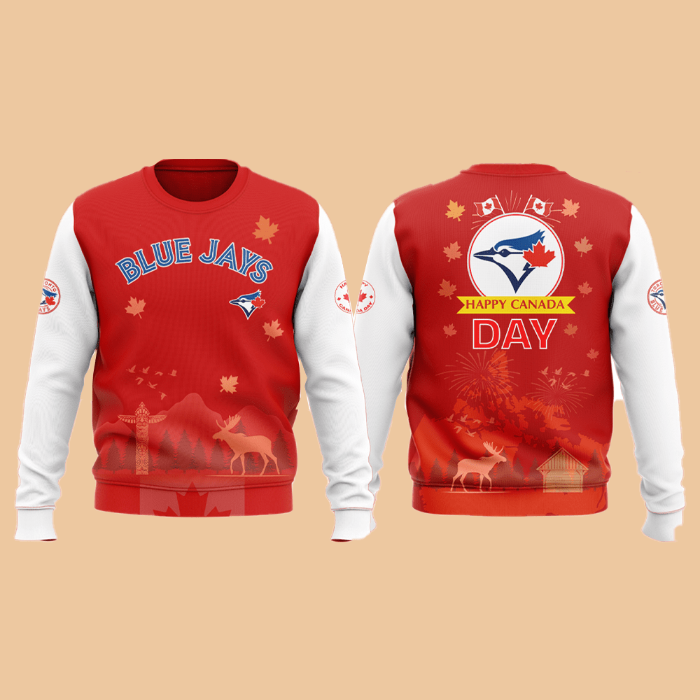 2025 Toronto Blue Jays Happy Canada Day Shirt - Cabryon