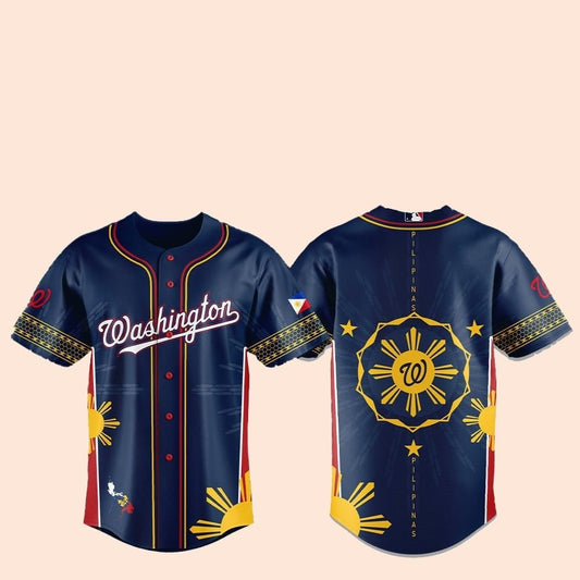 2025 Washington Nationals Filipino Heritage Night Jersey - Cabryon