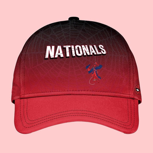 2025 Washington Nationals Spider Man Night Baseball Jersey Hat - Cabryon