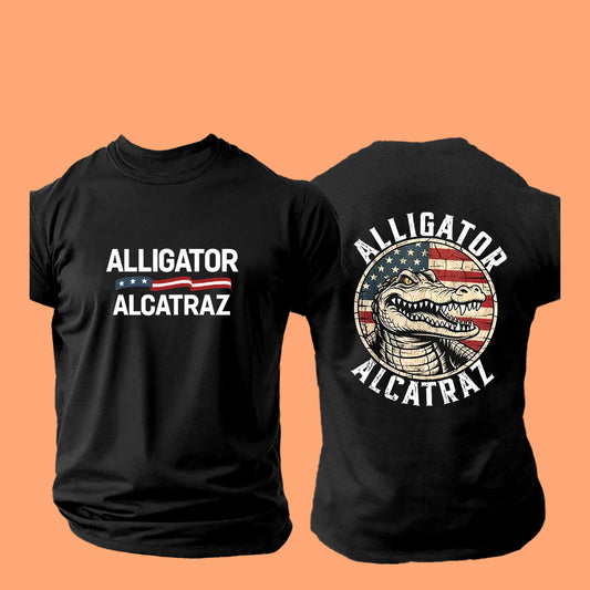 2025 Alligator Alcatraz America Shirt