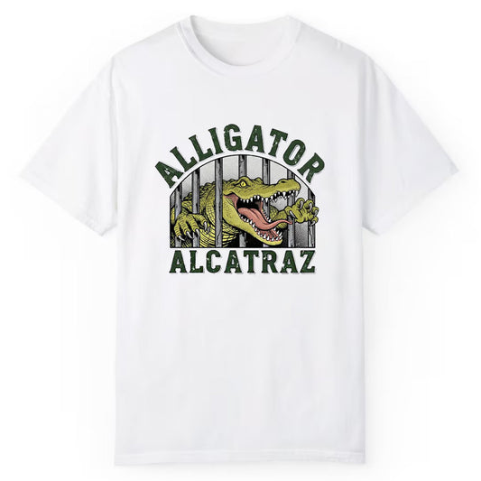 2025 Angry Alligator Alcatraz Shirt