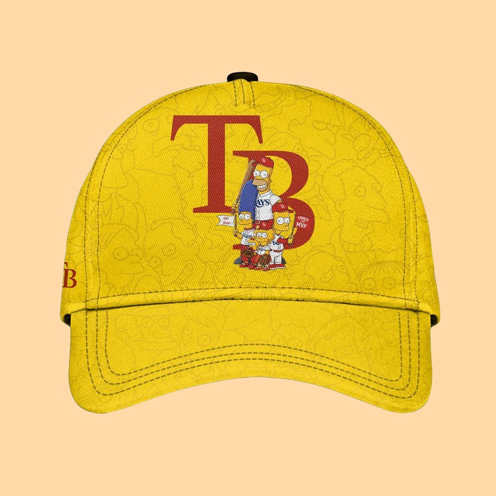 2025 Bay Rays The Simpsons Jersey Hat