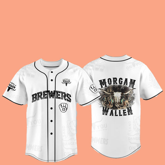 2025 Brewers x Wallen Morgan Tour Jersey