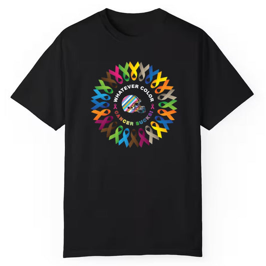 2025 Browns Whatever Color Cancer Sucks Shirt