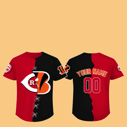 2025 Cincinnati Reds x Cincinnati Bengals Jersey