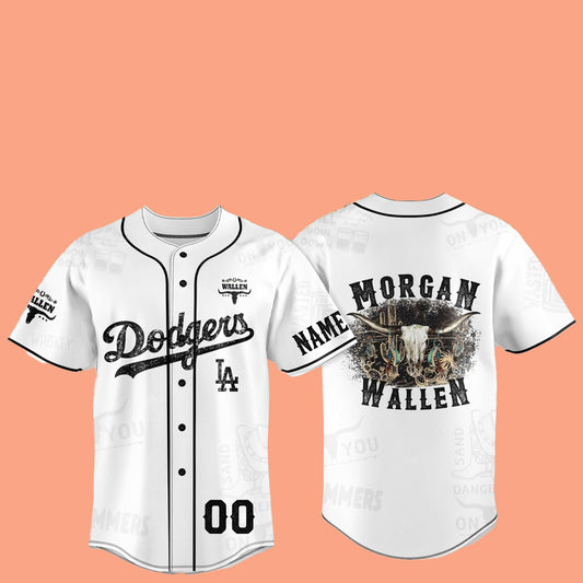 2025 Dodgers x Morgan Wallen Tour Jersey