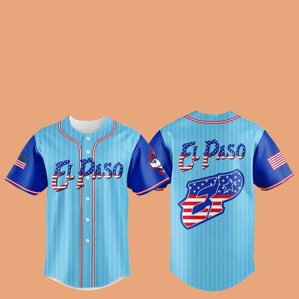 2025 El Paso Chihuahuas Independence Day Jersey