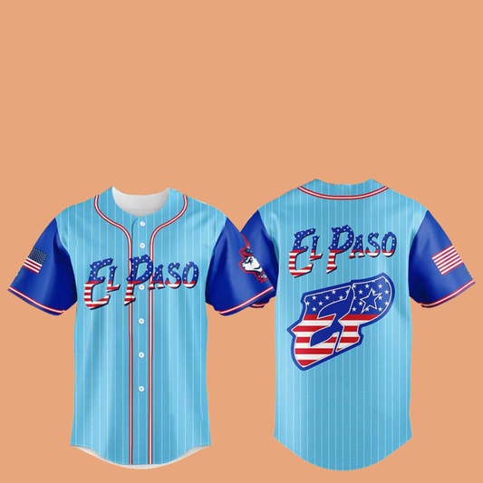 2025 El Paso Chihuahuas Independence Day Jersey