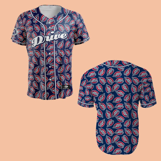 2025 Greenville Drive OT Sports Youth Navy Collage Jersey