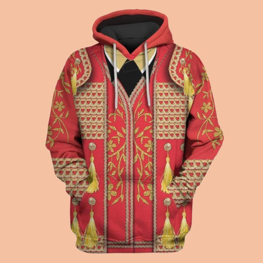 2025 Halloween Bullfighter Matador Costume Hoodie