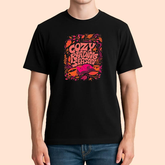 Cozy Reading Season Shirt Halloween 2025