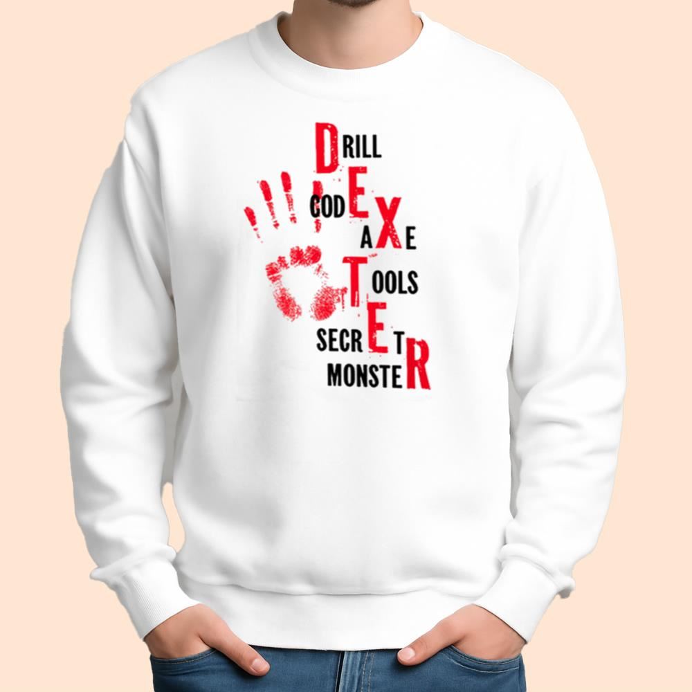 Drill Code Axe Tools Secret Monster Shirt Halloween 2025