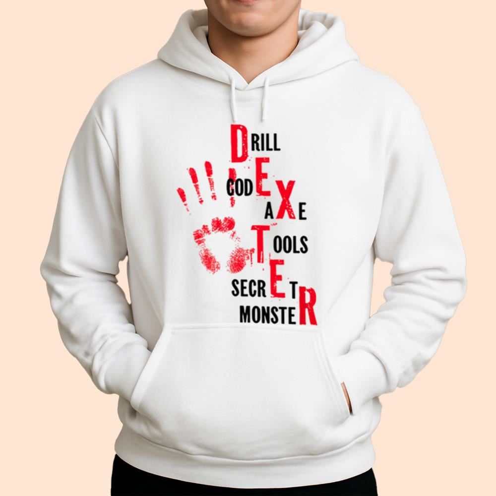 Drill Code Axe Tools Secret Monster Shirt Halloween 2025
